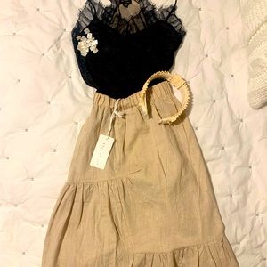 Anthropologie “little lies” skirt